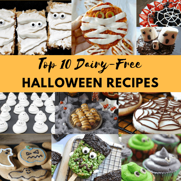 Top 10+ Dairy Free Halloween Recipes [Gluten Free & Vegan]